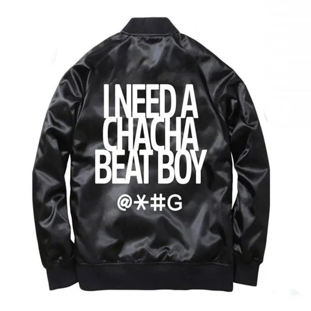 I Need a Cha Cha Beat Boy Bomber Jacket